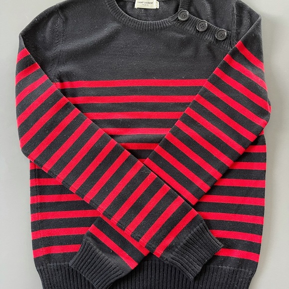 Saint Laurent Striped Sweater
